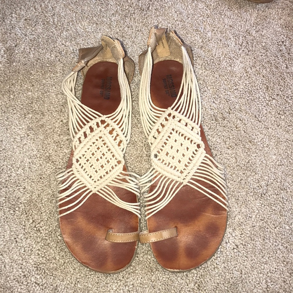 White Sandals